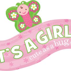 Westcoast Balloon 30903 Welcome Little One - Girl