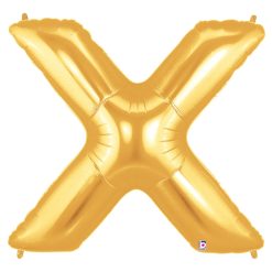 Westcoast Balloon 15925GP Megaloons Letter X Gold