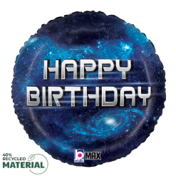 Westcoast Balloon 26472 Birthday Galaxy