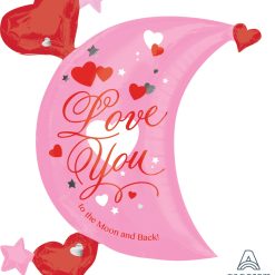 Westcoast Balloon 31832 Love You Moon