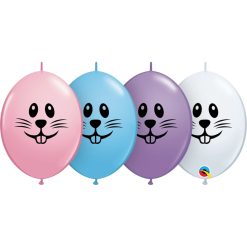 Westcoast Balloon 12677 Bunny Face 6 QuickLink Balloons