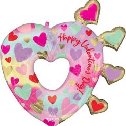 Westcoast Balloon 43637 HVD Open Heart Pastel