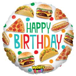Westcoast Balloon 14360 Mighty Food Birthday