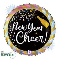 Westcoast Balloon 26413 Opal New Year Cheer