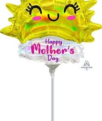 Westcoast Balloon 40854 HMD Iridescent Happy Sun