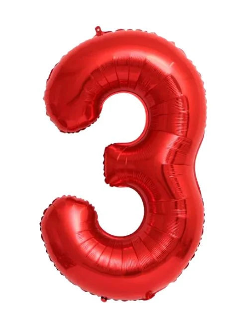 Westcoast Balloon 74550 Ellie'S Red Number 3