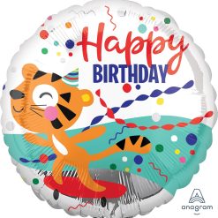 Westcoast Balloon 41294 Happy Tiger Birthday