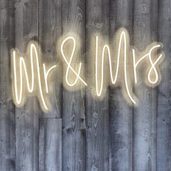 Westcoast Balloon Mr & Mrs Neon Sign Rental