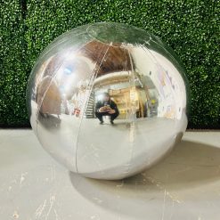 Westcoast Balloon Silver PVC Balloon Rental - 2Ft