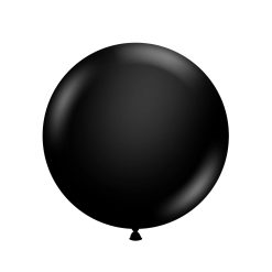 Westcoast Balloon 17078 Tuftex Black 17 Round (50Ct)