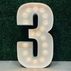 Westcoast Balloon 4Ft Marquee Number 3 Rental