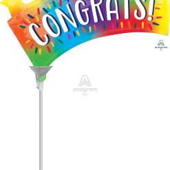 Westcoast Balloon 41134 Congrats Star Banner