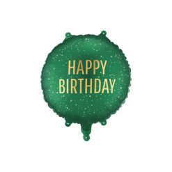 Westcoast Balloon FB353-012C Happy Birthday - Dark Green