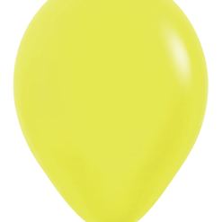 Westcoast Balloon 53053 Neon Yellow 11 Round (100Ct)