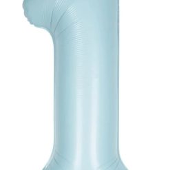 Westcoast Balloon 13891 Number 1 Matte Blue