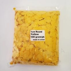 Westcoast Balloon Round Tissue Paper Confetti - Yellow