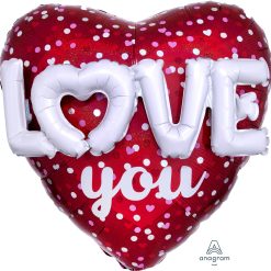 Westcoast Balloon 34190 Love Hearts & Dots