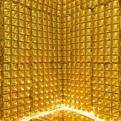 Alternative view of Westcoast Balloon FB231 Foil Balloon Curtain - Gold