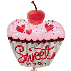 Westcoast Balloon 20813 Sweet Valentine Cupcake