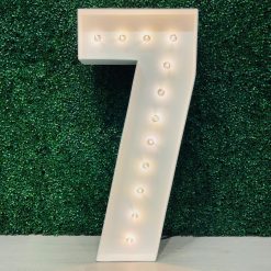 Westcoast Balloon 4Ft Marquee Number 7 Rental
