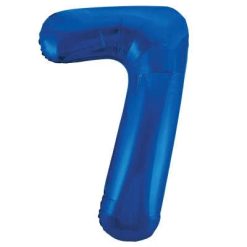 Westcoast Balloon 55747 Number 7 Blue