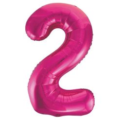 Westcoast Balloon 55732 Number 2 Pink