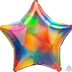 Westcoast Balloon 39271 Iridescent Rainbow Star