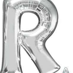 Westcoast Balloon 32981 Letter R Silver