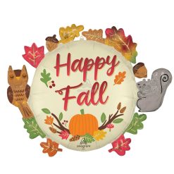 Westcoast Balloon 46712 Satin Happy Fall