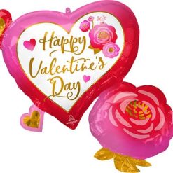 Westcoast Balloon 42315 HVD Heart & Rose