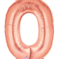Westcoast Balloon 15915RGP Megaloons Letter O Rose Gold