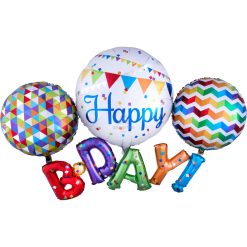 Westcoast Balloon 31227 Happy B-D-A-Y