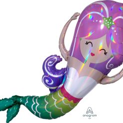 Westcoast Balloon 39377 Iridescent Mermaid