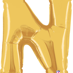 Westcoast Balloon 34914GP Letter N Gold 14In