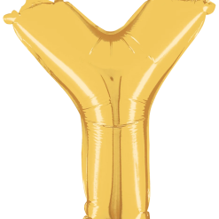 Westcoast Balloon 34926GP Letter Y Gold 14In