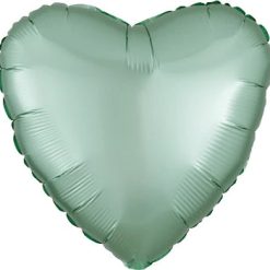 Westcoast Balloon 39914 Satin Luxe Mint Green Heart
