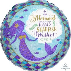 Westcoast Balloon 37799 Mermaid Wishes & Kisses