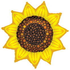 Westcoast Balloon 85208 Sunflower Shape