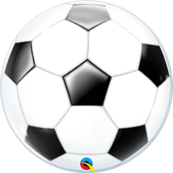Westcoast Balloon 19064 Soccer Ball Bubble Balloon