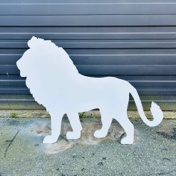 Westcoast Balloon Lion Silhouette Cutout Rental