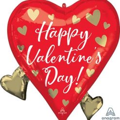 Westcoast Balloon 42325 Floating Gold Hearts