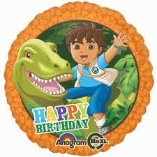 Westcoast Balloon 27086 Happy Birthday Go Diego Go