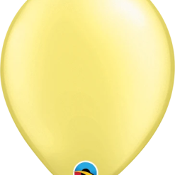 Westcoast Balloon 38049 Pearl Lemon Chiffon 5 Round (100Ct)