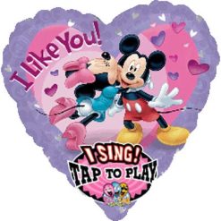 Westcoast Balloon 23457 Sing-A-Tune Mickey & Minnie Love