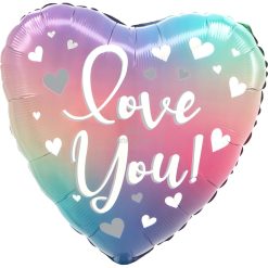 Westcoast Balloon 43666 Love You Filtered Ombré