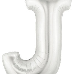 Westcoast Balloon 15910SP Megaloons Letter J Silver