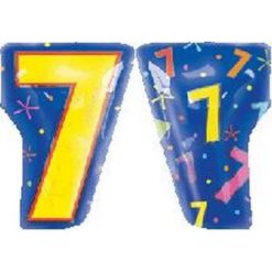 Westcoast Balloon 12674 Number 7 Multi Color