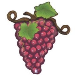 Westcoast Balloon 35376 Red Linky Grapes