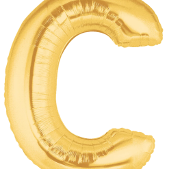 Westcoast Balloon 15903GP Megaloons Letter C Gold