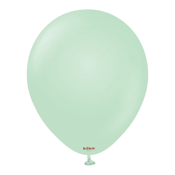 Westcoast Balloon K67564 Kalisan Pastel Matte Macaron Green 18 Round (25Ct)